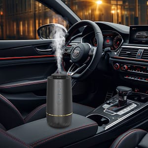 This beautifully crafted, compact fragrance diffuser is perfect for homes, personal spaces, and elegant gifting. Designed to blend style with function, it enhances any setting with ease. Available in three luxurious shades - matte black, pearl white, and rose gold - it brings both aesthetics and aroma into perfect harmony.